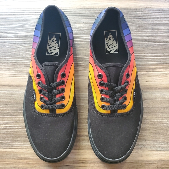 Vans Other - NEW! Vans Refract Rainbow Black Sole Authentic